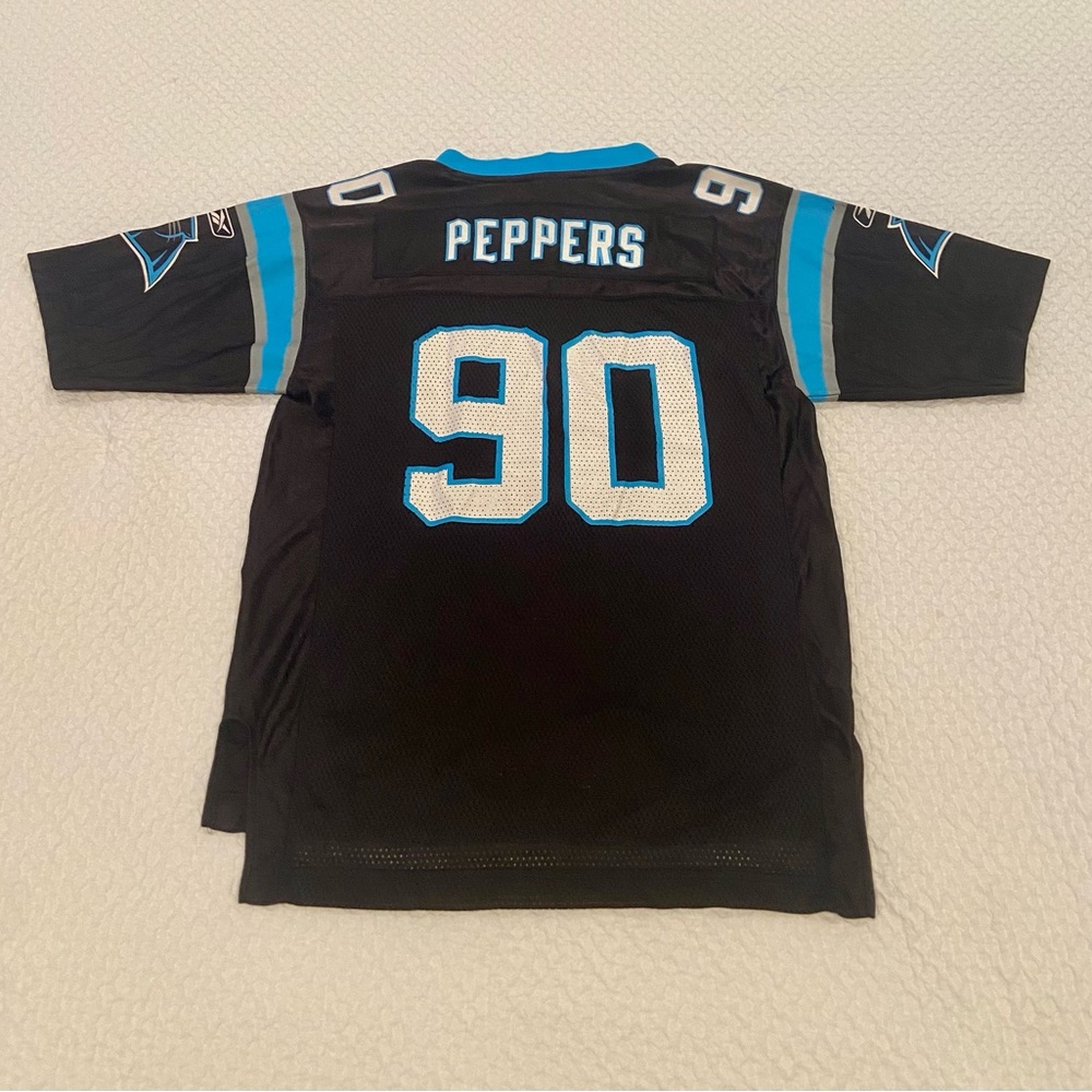 Vintage Julius Peppers Carolina Panthers Jersey - YOUTH Size Large